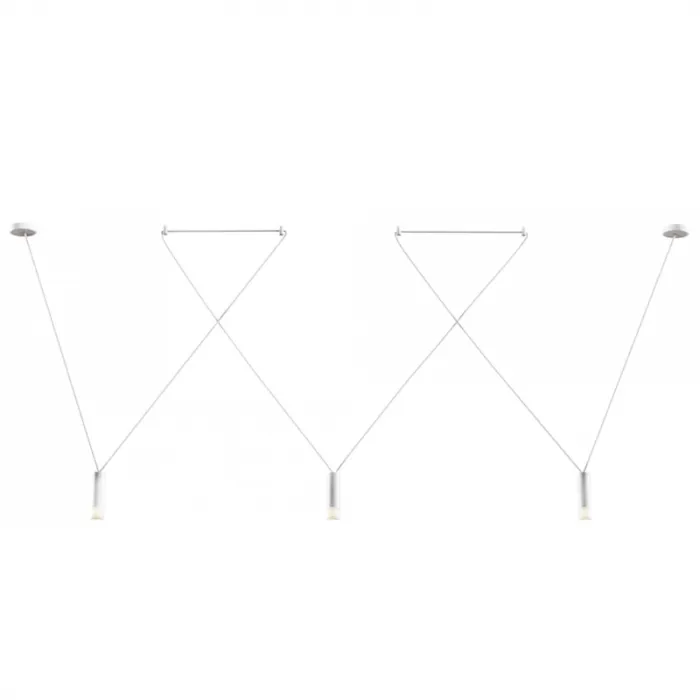 Wireflow LED White Suspension lam 3 патрона от ImperiumLoft