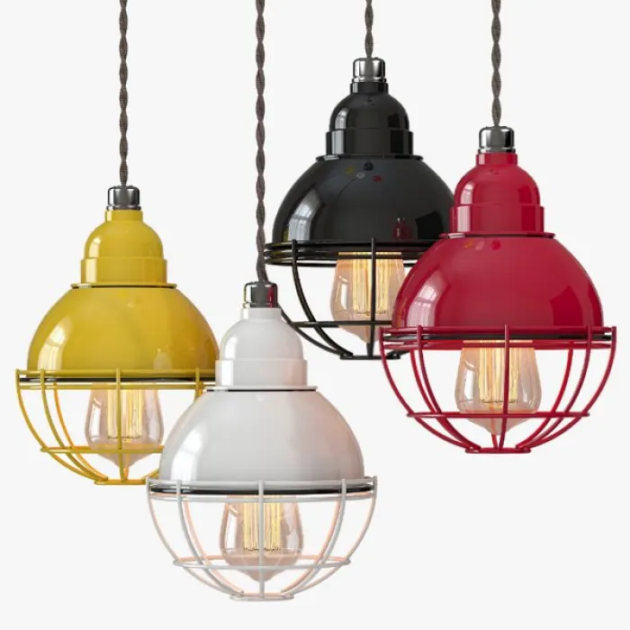 Подвесной светильник Garage Retro Color Light от ImperiumLoft