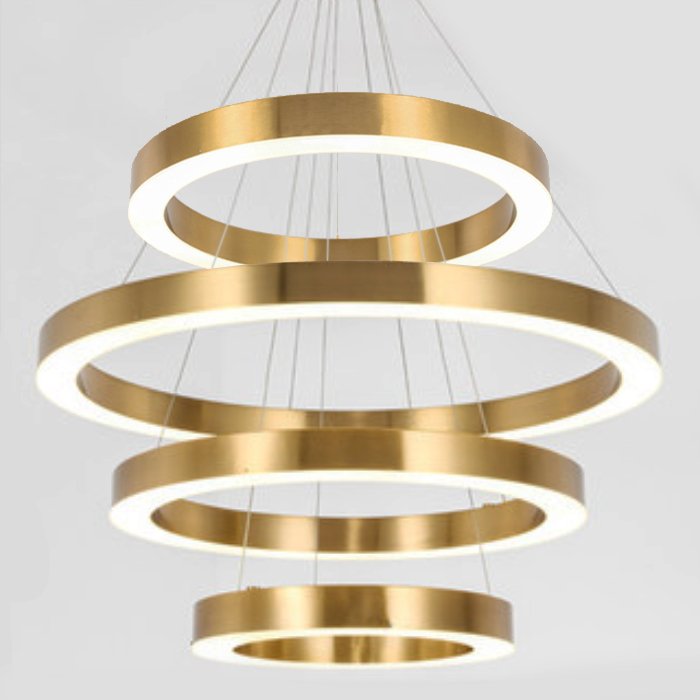Люстра Light Ring Vertical от ImperiumLoft