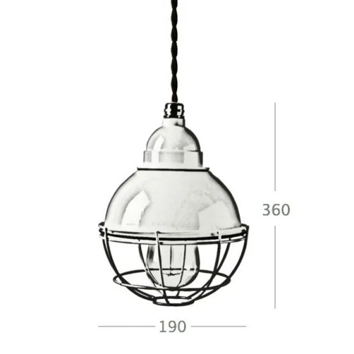 Подвесной светильник Garage Retro Color Light от ImperiumLoft
