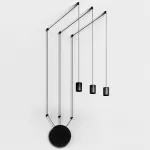 Подвес Wireflow FreeForm 0363 LED Black  3 патрона от ImperiumLoft
