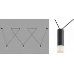 Wireflow LED White Suspension lam 3 патрона от ImperiumLoft