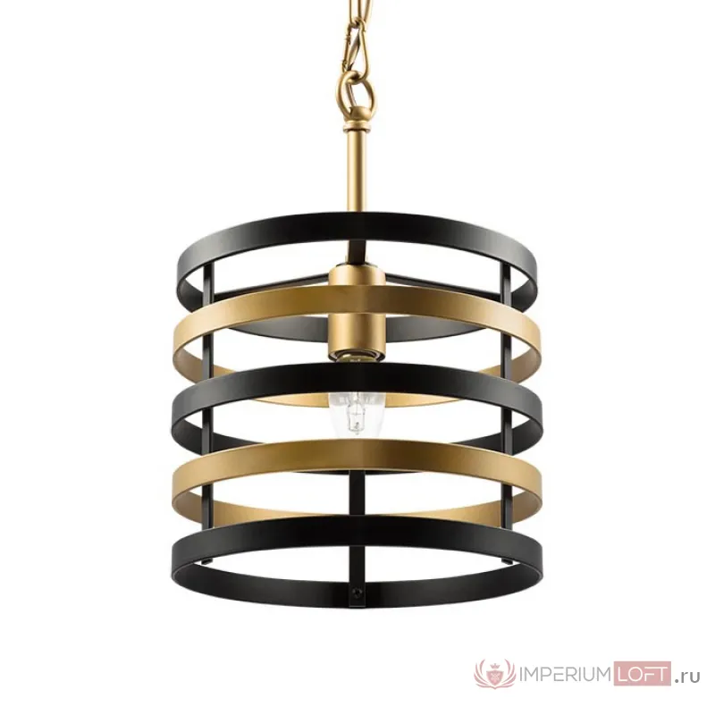 Подвесной светильник Gold Stripes Chandelier от ImperiumLoft
