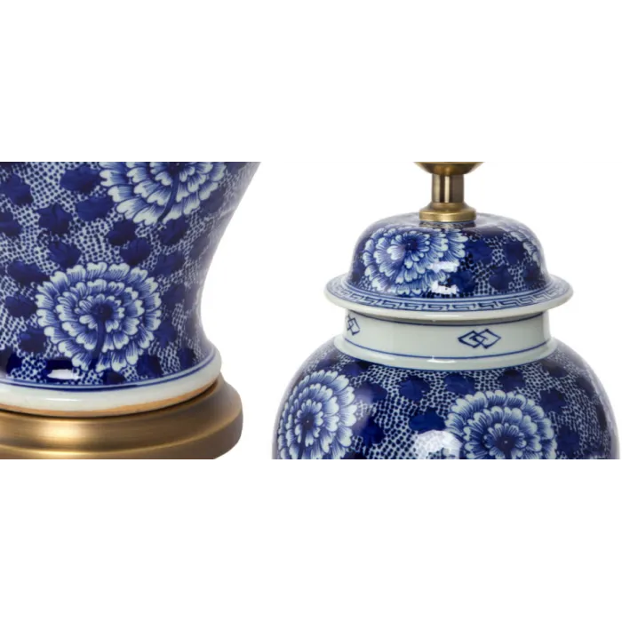 Настольная лампа Porcelain Flowers от ImperiumLoft