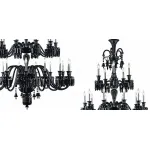 Люстра BACCARAT Zenith Midnight Chandelier 35 от ImperiumLoft