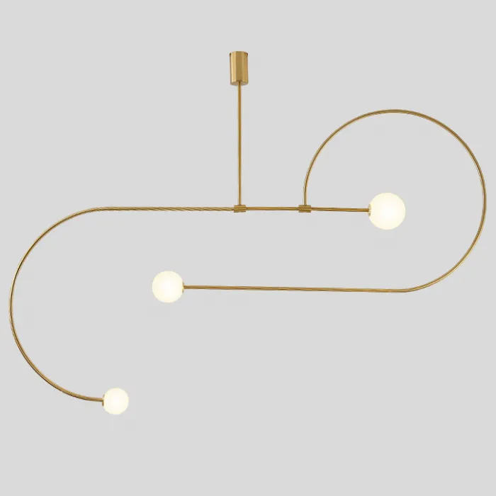 Люстра Fontana Amorosa Three Vortex Gold от ImperiumLoft