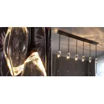 Подвесной светильник Il Pezzo 12 Rectangle Chandelier Black от ImperiumLoft
