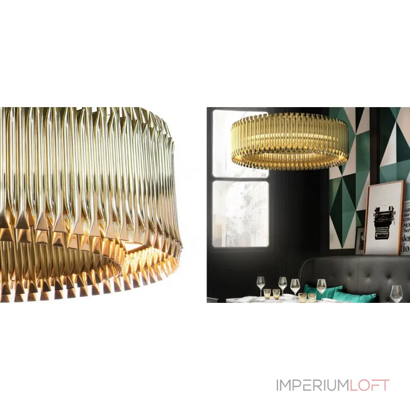 Подвесная люстра MATHENY CHANDELIER by DELIGHTFULL Gold Подвесная люстра MATHENY CHANDELIER by DELIGHTFULL Gold