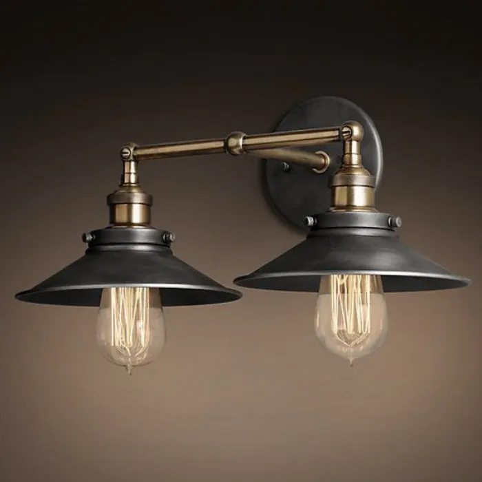 Бра Loft Cone 20th c.Factory filament  Pendant Double от ImperiumLoft