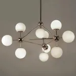 Люстра Modo Chandelier White Glass L10 от ImperiumLoft