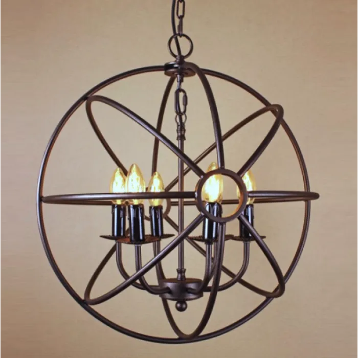 Люстра Orb Iron Farn Sphere Pendant от ImperiumLoft