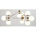 Люстра Modo Chandelier White Glass L10 от ImperiumLoft