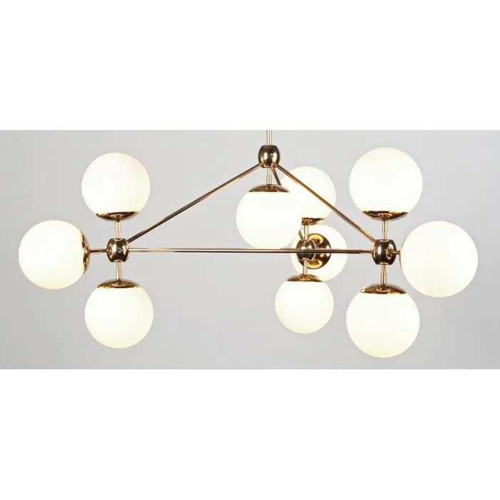 Люстра Modo Chandelier White Glass L10 от ImperiumLoft