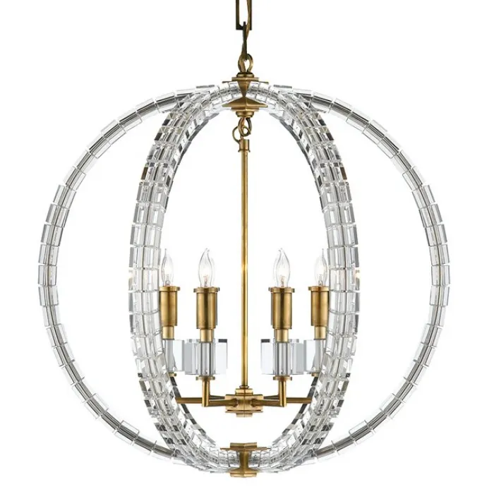 Люстра Radius Pendant Chandelier 6 Light  от ImperiumLoft