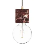 Подвесной светильник MARMOR VELDI Rosso от ImperiumLoft