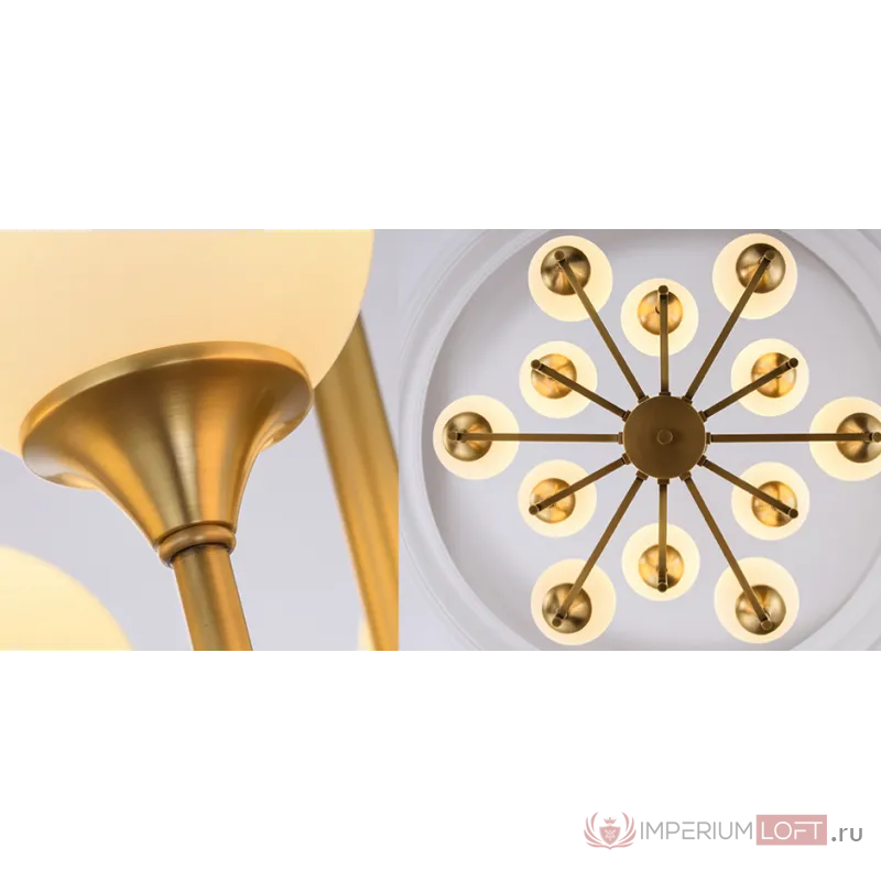Люстра Ball Valley Chandelier 12 от ImperiumLoft