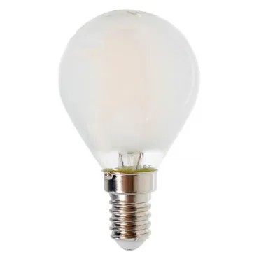 Белая матовая лампочка LED E14 4 W
