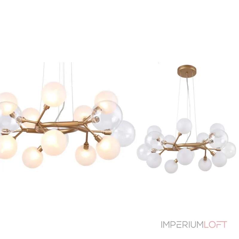 Подвесная люстра Berries Chandelier White 68