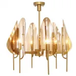 Люстра Chandelier Max Ingrand Fontana Arte Amber glass от ImperiumLoft