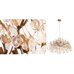 Подвесная люстра FAIRYTREE Chandelier Amber Pendants 80