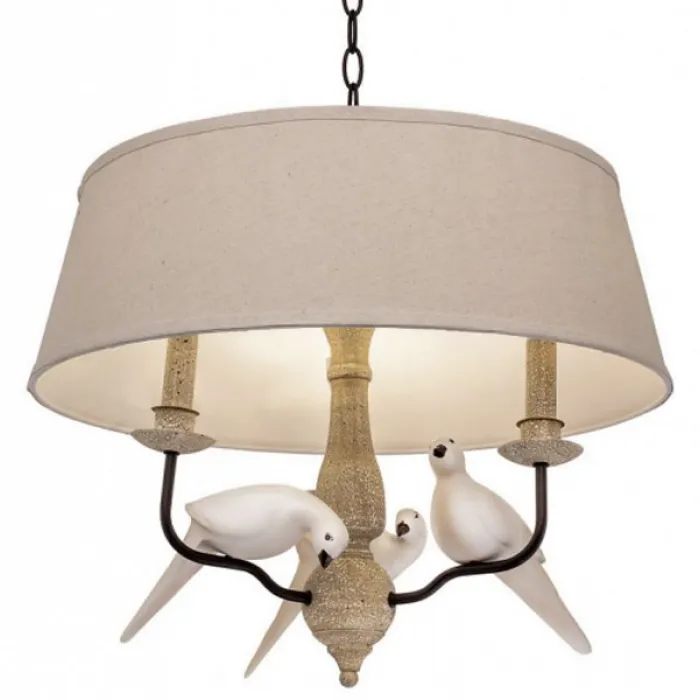 Подвесной светильник Norman Bird Chandelier Round от ImperiumLoft