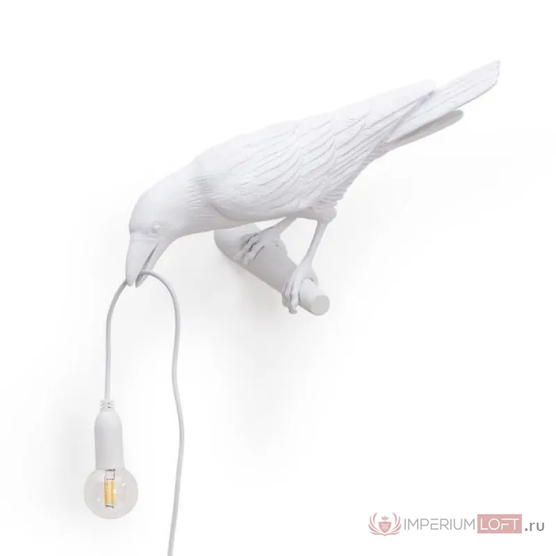 Бра Seletti Bird Lamp White Looking от ImperiumLoft