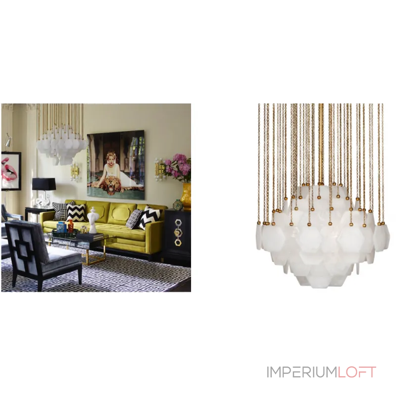 Подвесная люстра Jonathan Adler VIENNA LARGE CHANDELIER Подвесная люстра Jonathan Adler VIENNA LARGE CHANDELIER