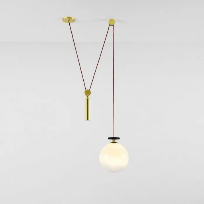 Подвесной светильник Shape up Pendant Globe White от ImperiumLoft