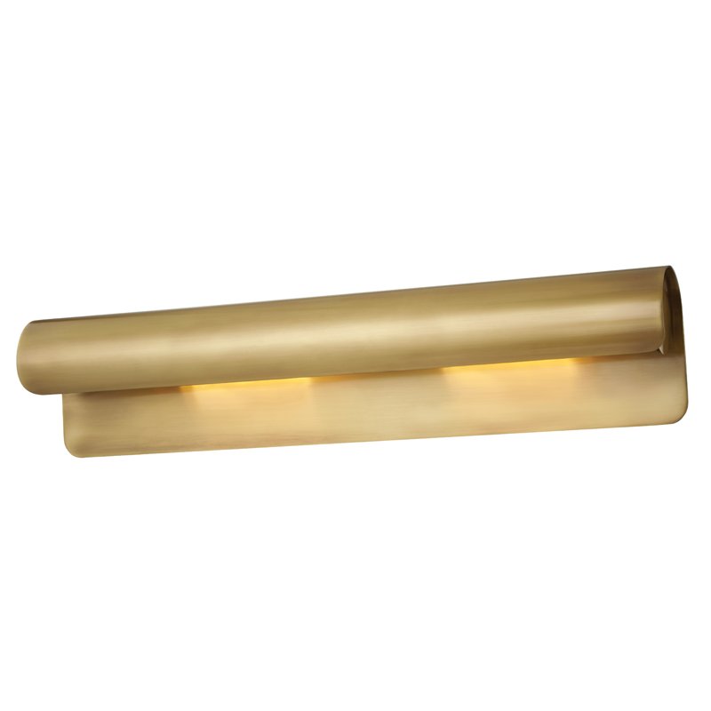 Бра Hudson Valley 1525-AGB Accord 2 Light Wall Sconce In Aged Brass от ImperiumLoft