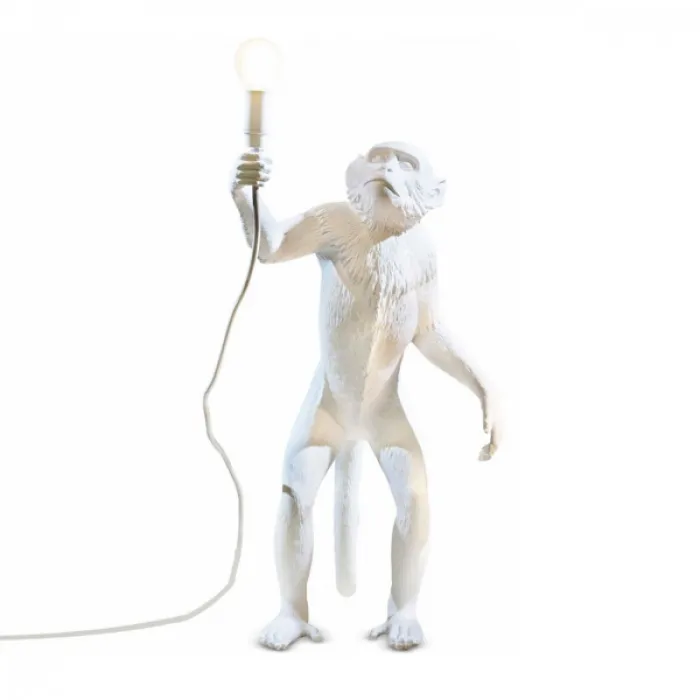 Настольная лампа Seletti Monkey Lamp Standing Version Белый от ImperiumLoft