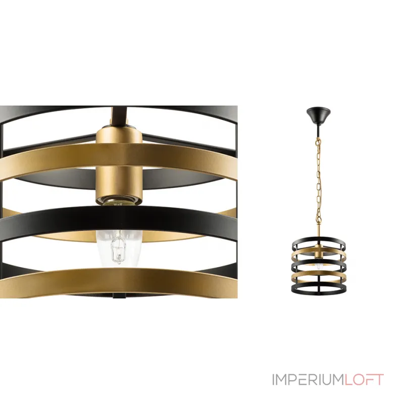 Подвесной светильник Gold Stripes Chandelier