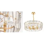Подвесная люстра Ruby Crystal Chandelier Gold 53