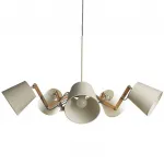 Подвесная люстра Woodland Pendant 5 White