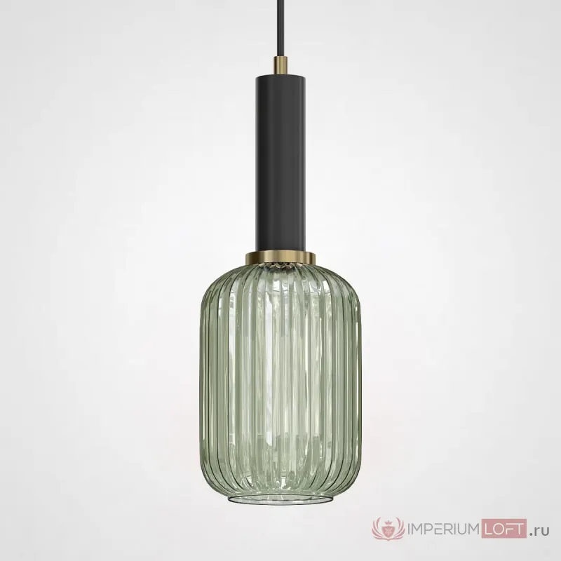 Подвесной светильник Ferm Living chinese lantern A Black/Green от ImperiumLoft