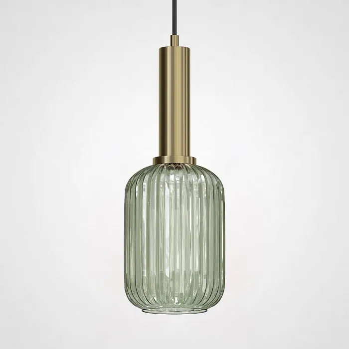 Подвесной светильник Ferm Living chinese lantern A Brass / Green от ImperiumLoft
