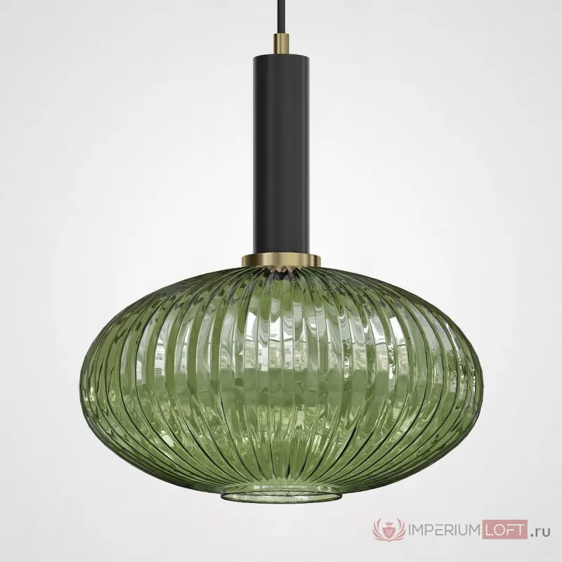 Подвесной светильник Ferm Living chinese lantern С Black / Green от ImperiumLoft