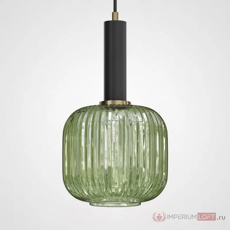 Подвесной светильник Ferm Living chinese lantern B Black / Green от ImperiumLoft