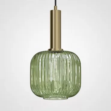 Подвесной светильник Ferm Living chinese lantern B Brass / Green от ImperiumLoft