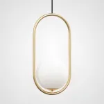 Подвесной светильник Matthew McCormick hoop 40 Gold MILA Pendant от ImperiumLoft