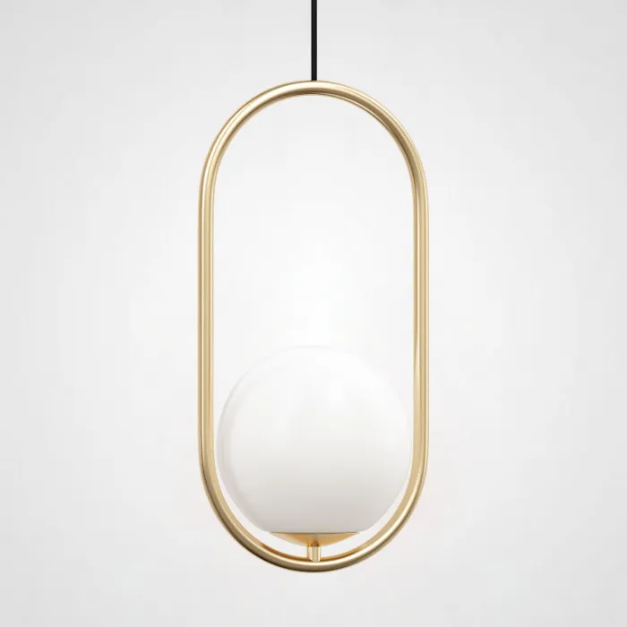 Подвесной светильник Matthew McCormick hoop 40 Gold MILA Pendant от ImperiumLoft