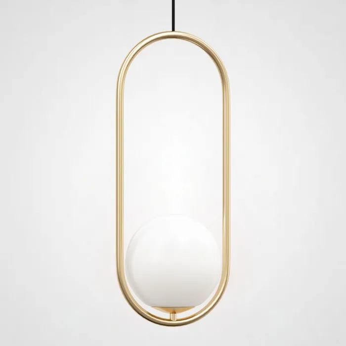 Подвесной светильник Matthew McCormick hoop 50 Gold MILA Pendant от ImperiumLoft