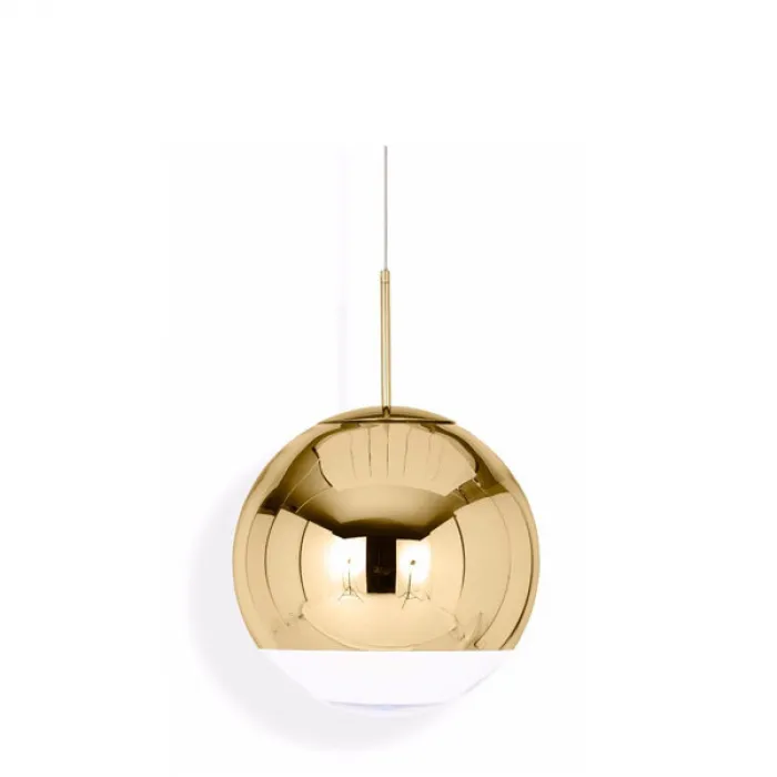 Подвесной светильник Mirror Ball Gold D20 от ImperiumLoft
