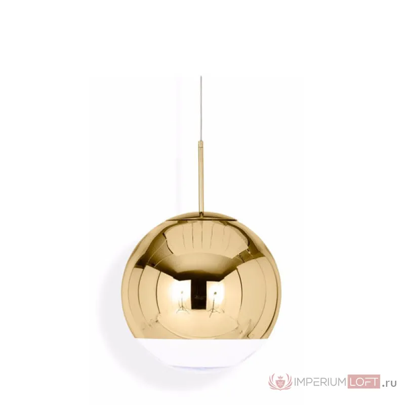 Подвесной светильник Mirror Ball Gold D20 от ImperiumLoft