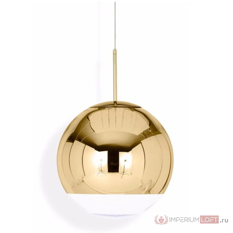Подвесной светильник Mirror Ball Gold D25 от ImperiumLoft