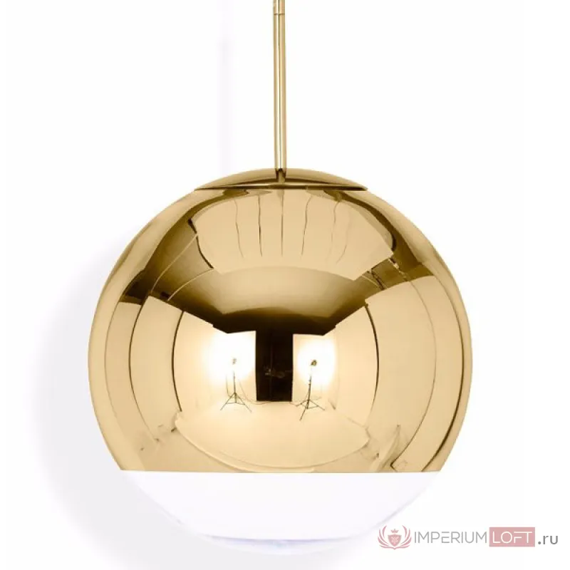 Подвесной светильник Mirror Ball Gold D40 от ImperiumLoft