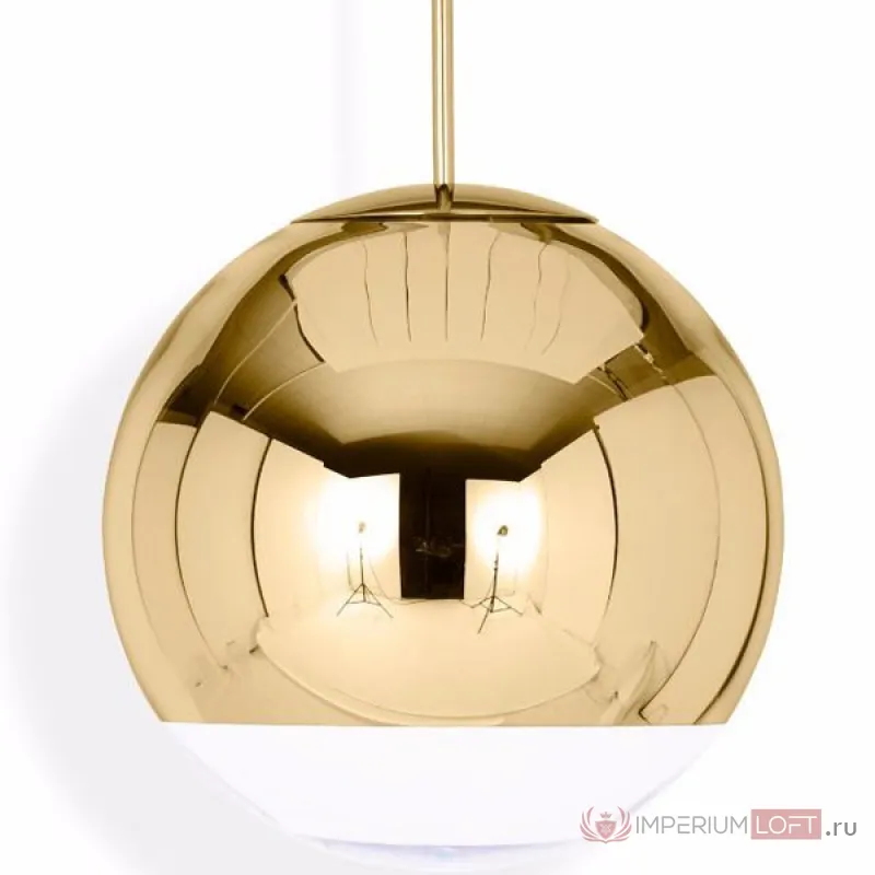 Подвесной светильник Mirror Ball Gold D50 от ImperiumLoft