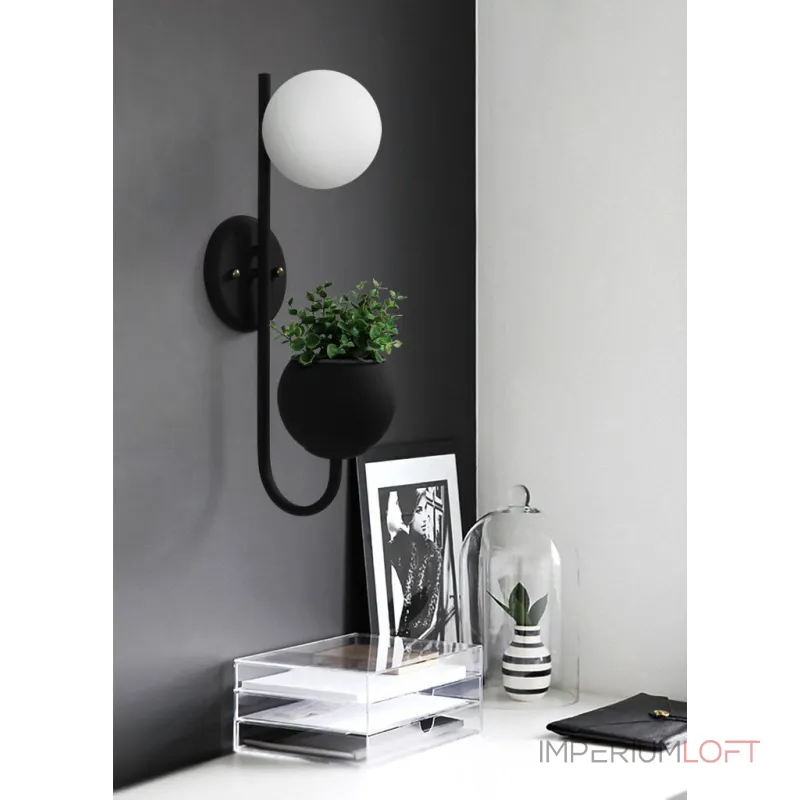 Бра Ritz Single Head Pot Plant Wall Light