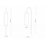 Бра ARTICOLO float Wall Sconce Black от ImperiumLoft