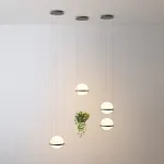 Подвесной светильник PALMA Wall lamp шар + вазон от ImperiumLoft