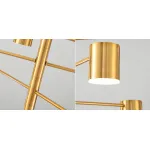 Светильник LED Lighting Gold 8 lampholders от ImperiumLoft